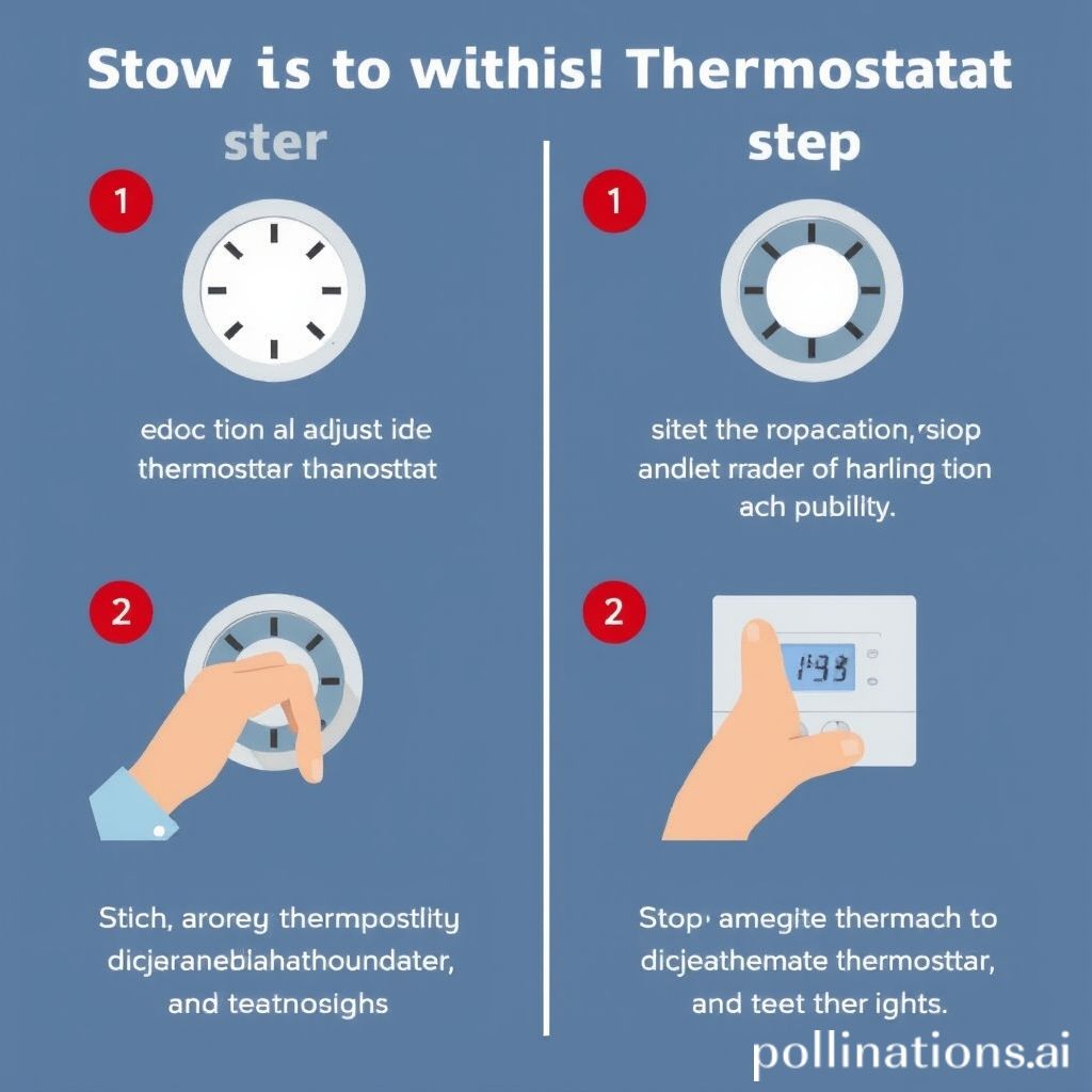 Adjusting The Thermostat To Save Energy At Night